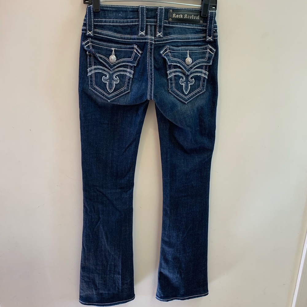 Rock Revival Deborah Boot Cut Jeans 26 - Picture 3 of 6